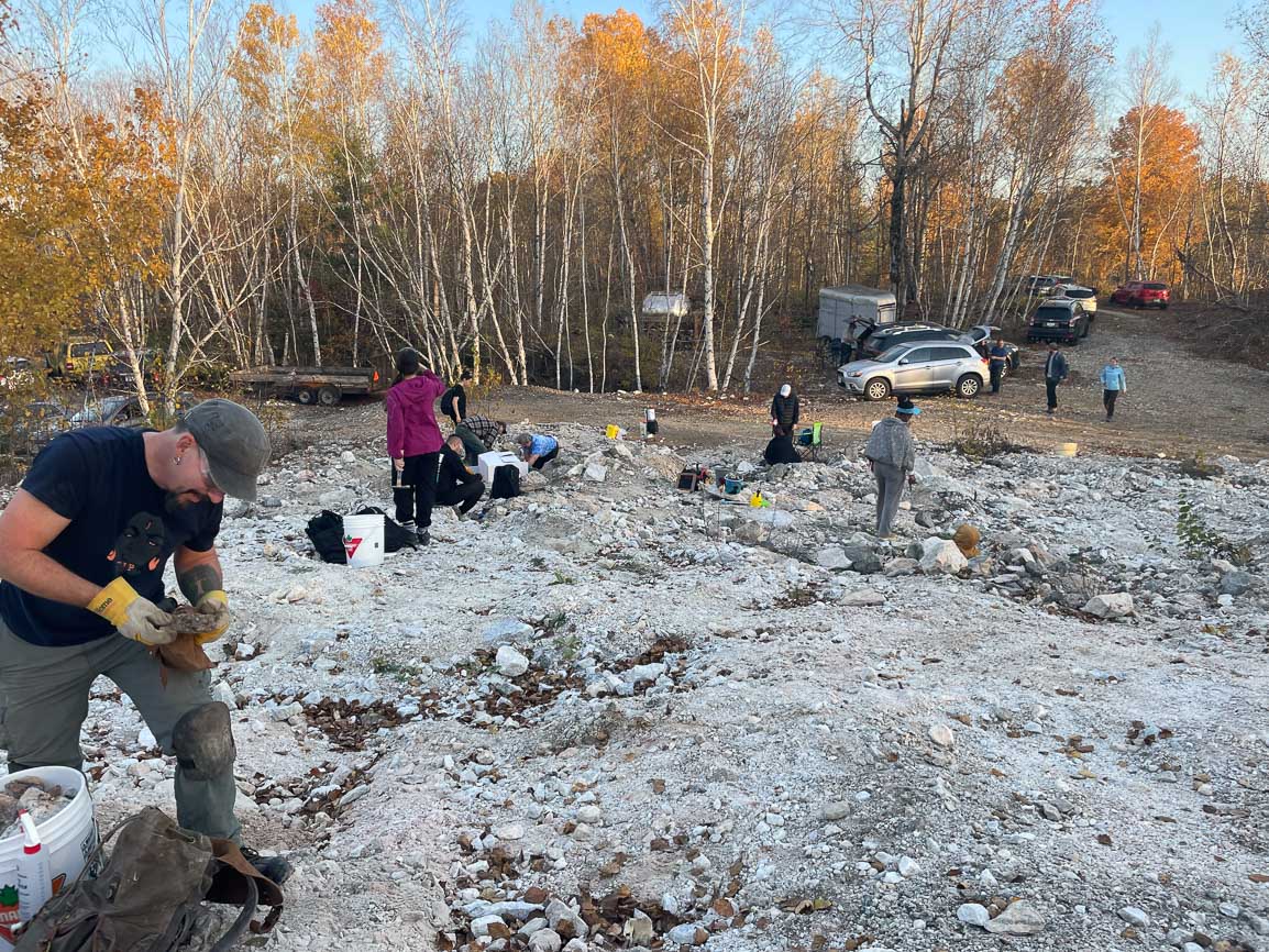 Long Lake Zinc Mine Digging 2024