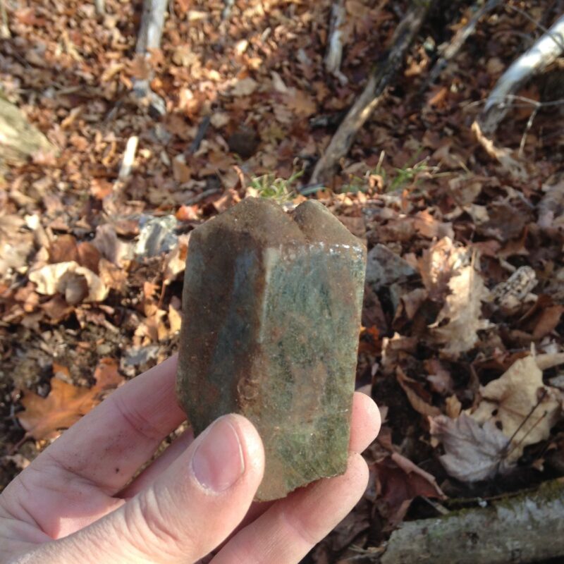 Twinned Fluorapatite Comet Mine Wakefield QC Twinned Fluorapatite Comet Mine Wakefield QC