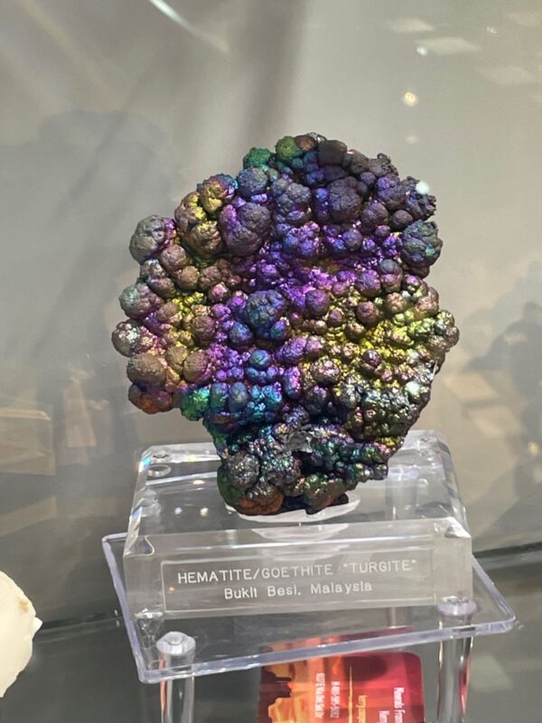 Irridescent hematite_goethite from Indonesia