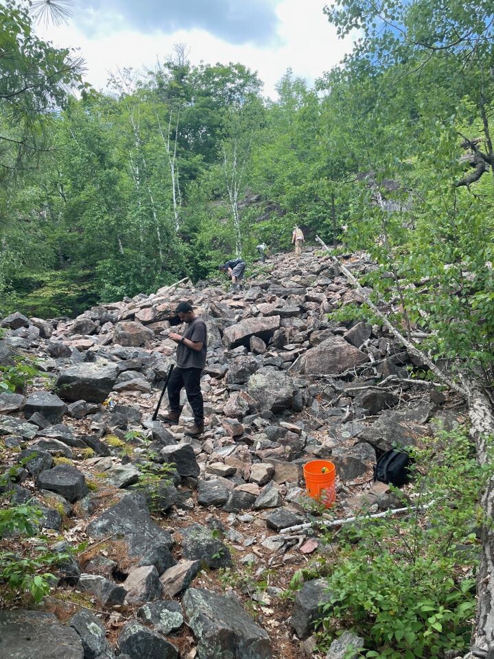 Craigmont Mine 2025 Pile of Rocks