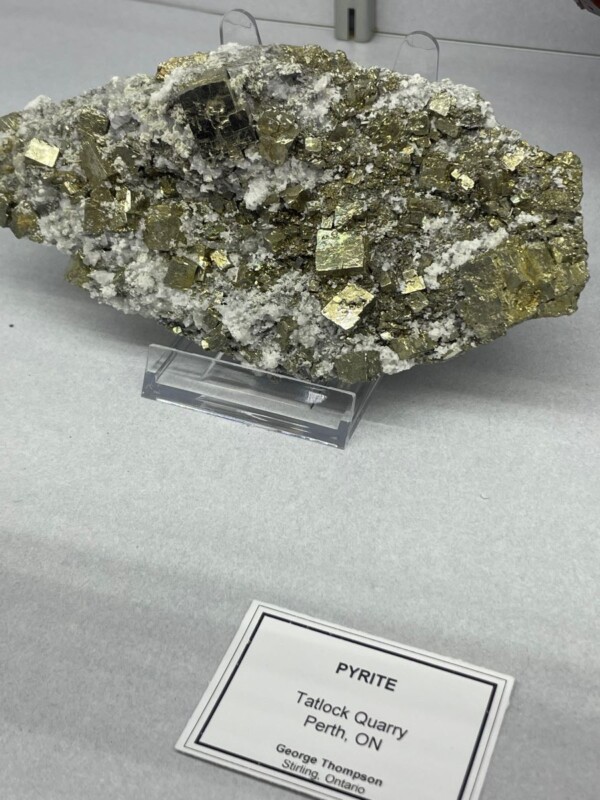 Pyrites Tatlock Quarry Perth ON Bancroft Museum Pyrites Tatlock Quarry Perth ON Bancroft Museum