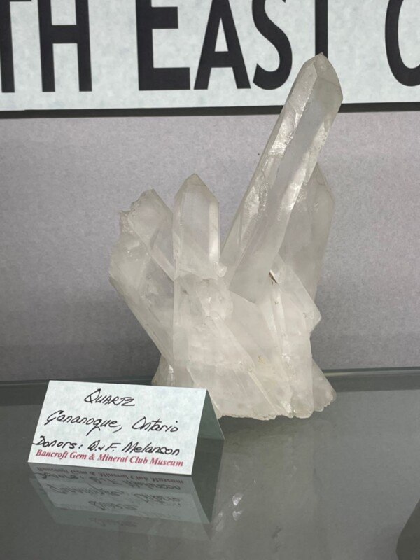 Quartz Crystal Gananoque ON Bancroft Museum